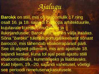 Barokk #2