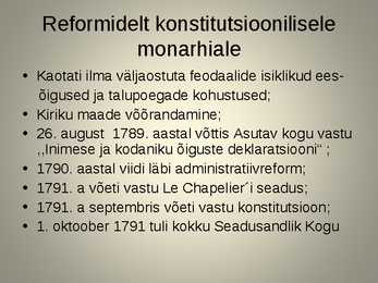 Riik ja ühiskond prantsusmaal suure revolutsiooni ajal #5