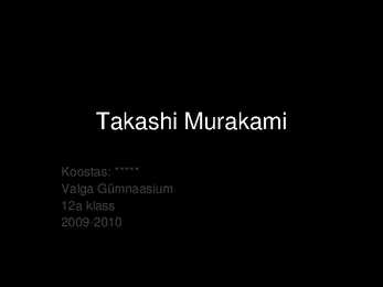 Takashi Murakami #16