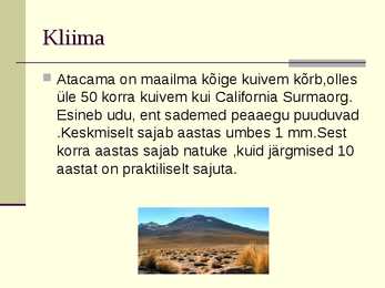 Atacama kõrb #4