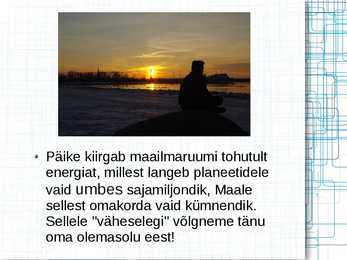 Päike - süsteemi peremees #5