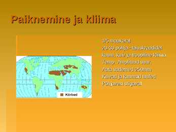 Kõrbed & poolkõrbed #2