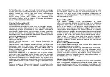 Raamatute lühikokkuvõtted eksamiks-kirjandiks #9