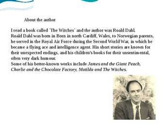 The Witches by Roald Dahl-powerpoint #2