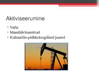 Powerpoint esitlus teemal Islamimaailma aktiviseerumine #4
