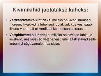 Põhjavesi #4
