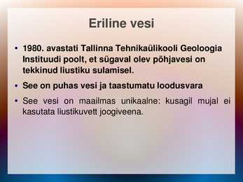 Põhjavesi #8