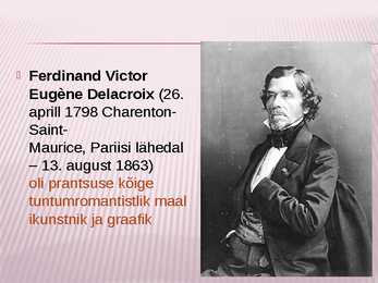 Eugène Delacroix-Ežen Delakrua #2