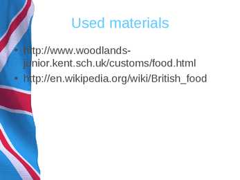 British food #9