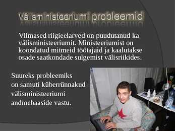 Välisministeerium ja Urmas Paet #7