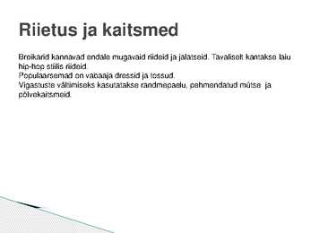 Breiktants #3