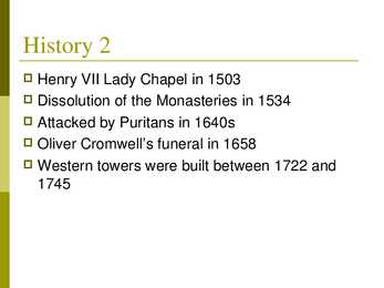 Westminster Abbey #4