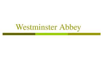 Westminster Abbey