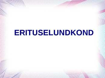 Erituselundkond
