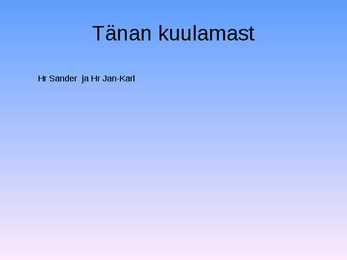 Eesti geograafia #13