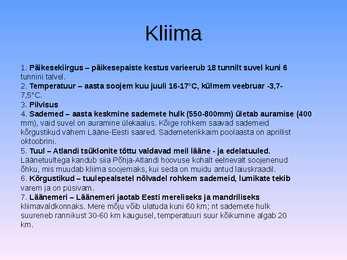 Eesti geograafia #4