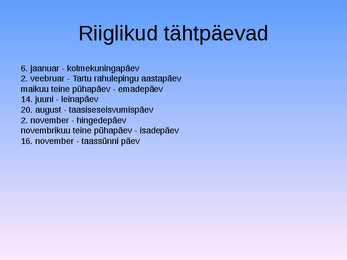Eesti geograafia #9