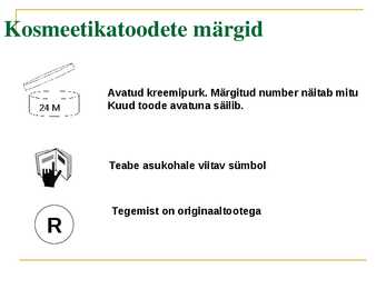 Toodete märgistus #34