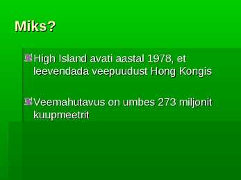 High island #3
