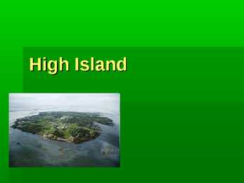 High island