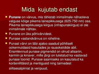 Värviõpetus- punane-powerpoint #2