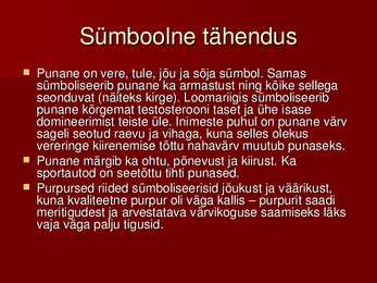 Värviõpetus- punane-powerpoint #3