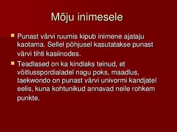 Värviõpetus- punane-powerpoint #6