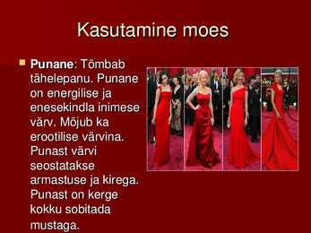Värviõpetus- punane-powerpoint #8