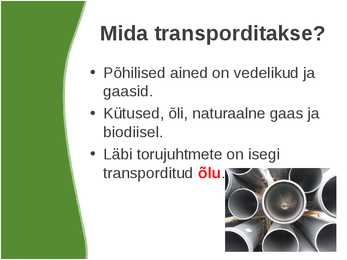 Torujuhtme transport #3