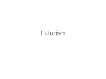 Futurism