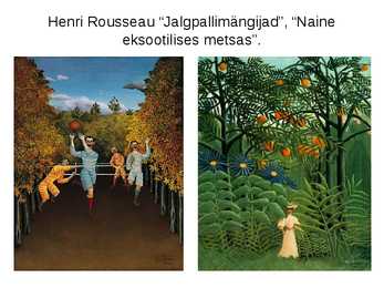 Naivism-kunst 1-maailmasõja ajal-dadaism-sürrealism #6
