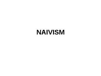 Naivism-kunst 1-maailmasõja ajal-dadaism-sürrealism