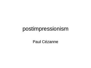 Paul Cezanne