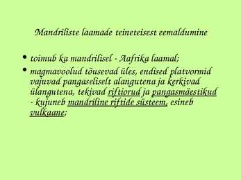 Laamtektoonika #12