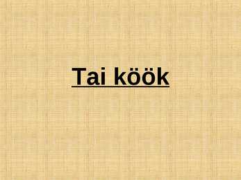 Tai Köök