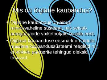 Õiglane kaubandus #2