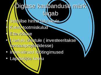 Õiglane kaubandus #5