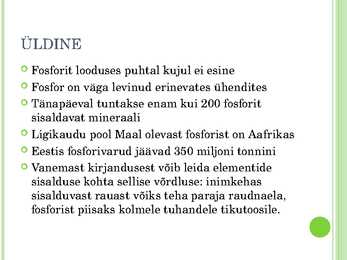 Fosfor #2