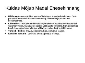 Enesehinnang-powerpoint #6