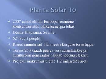 Päikeseenergia #11