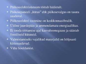 Päikeseenergia #6