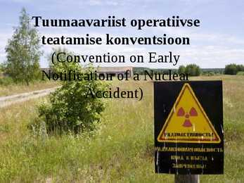 Tuumaavariist operatiivse teatamise konventsioon