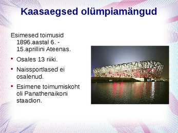 Olümpiamängud #3