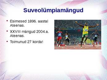 Olümpiamängud #4