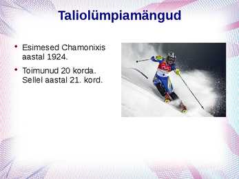 Olümpiamängud #5