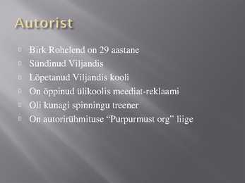 Birk Rohelend- Mu sõraline sõber #3