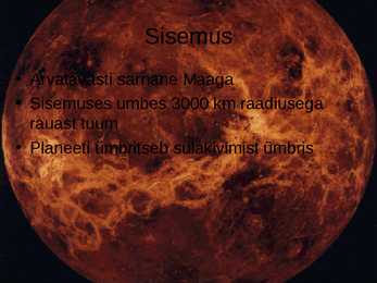 Planeet Veenus #12