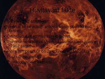 Planeet Veenus #3