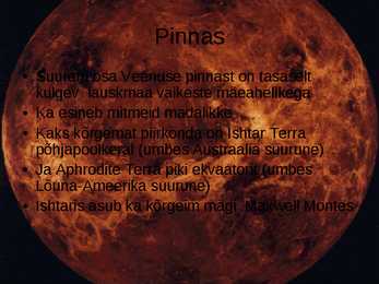 Planeet Veenus #9