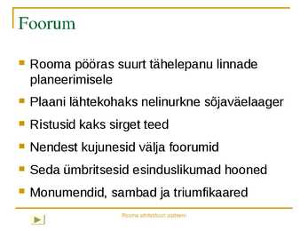 Rooma arhitektuuri süsteem #13